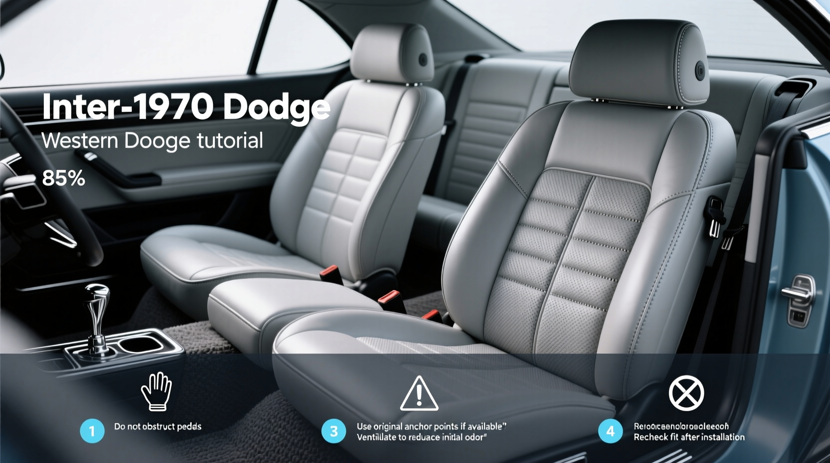 1970 dodge challenger seat covers