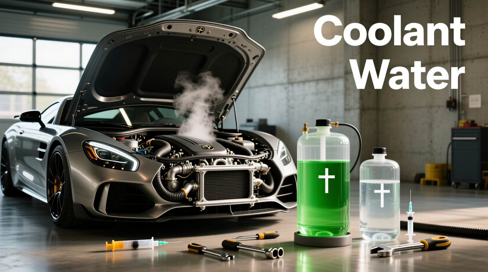 how to choose coolant,Can I use water instead of coolant?