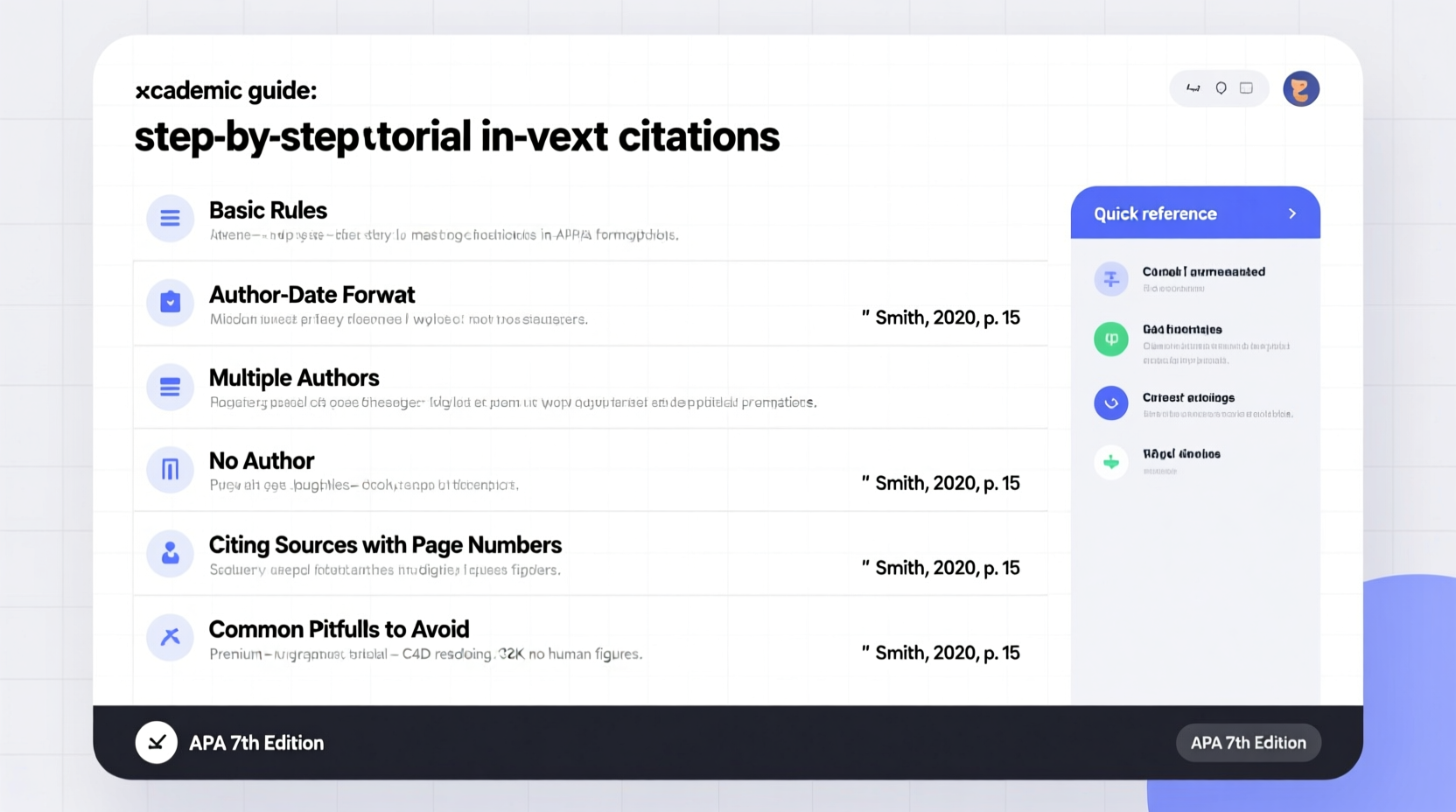 mastering in text citation in apa format a clear guide for accurate referencing