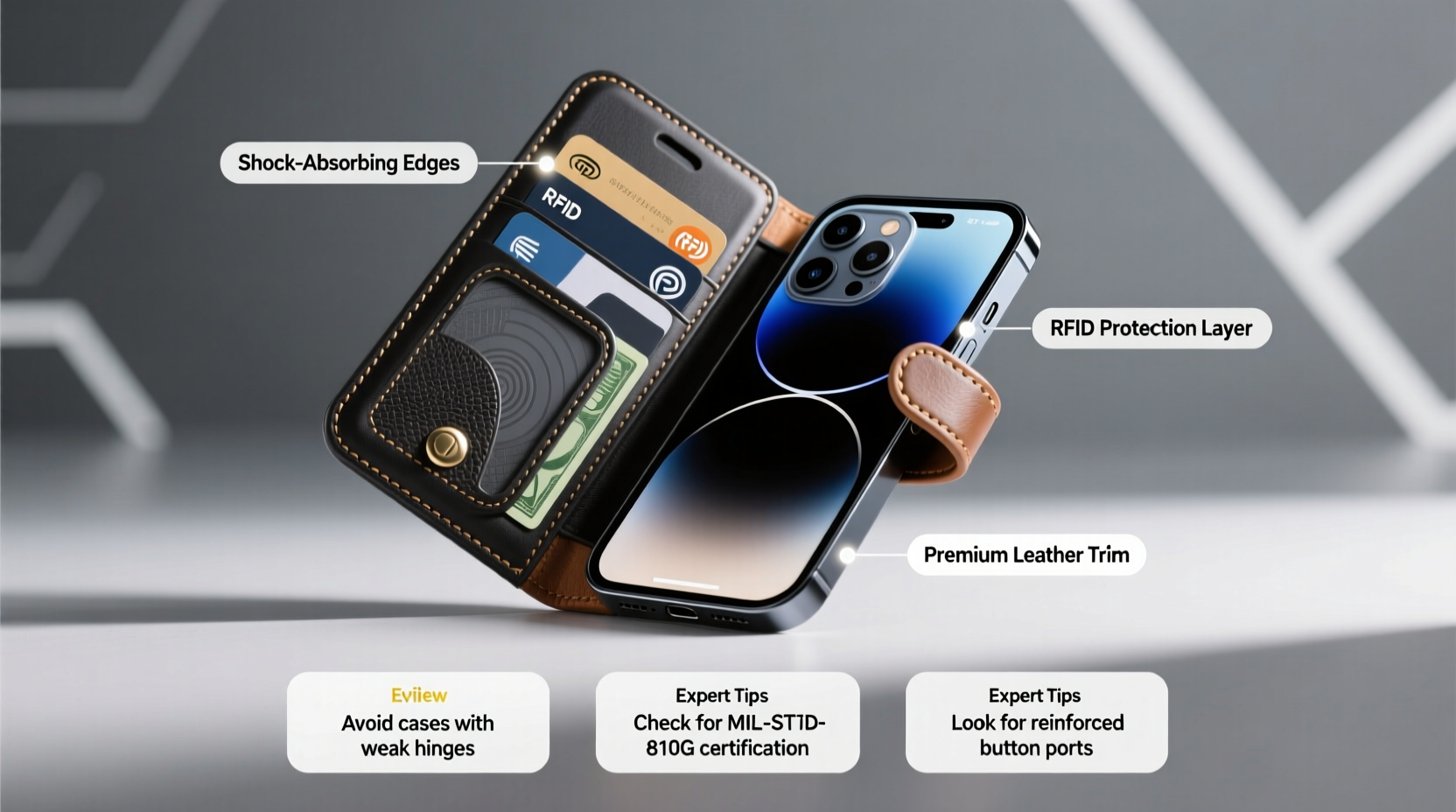 how to choose a durable iphone wallet case key features and expert tips