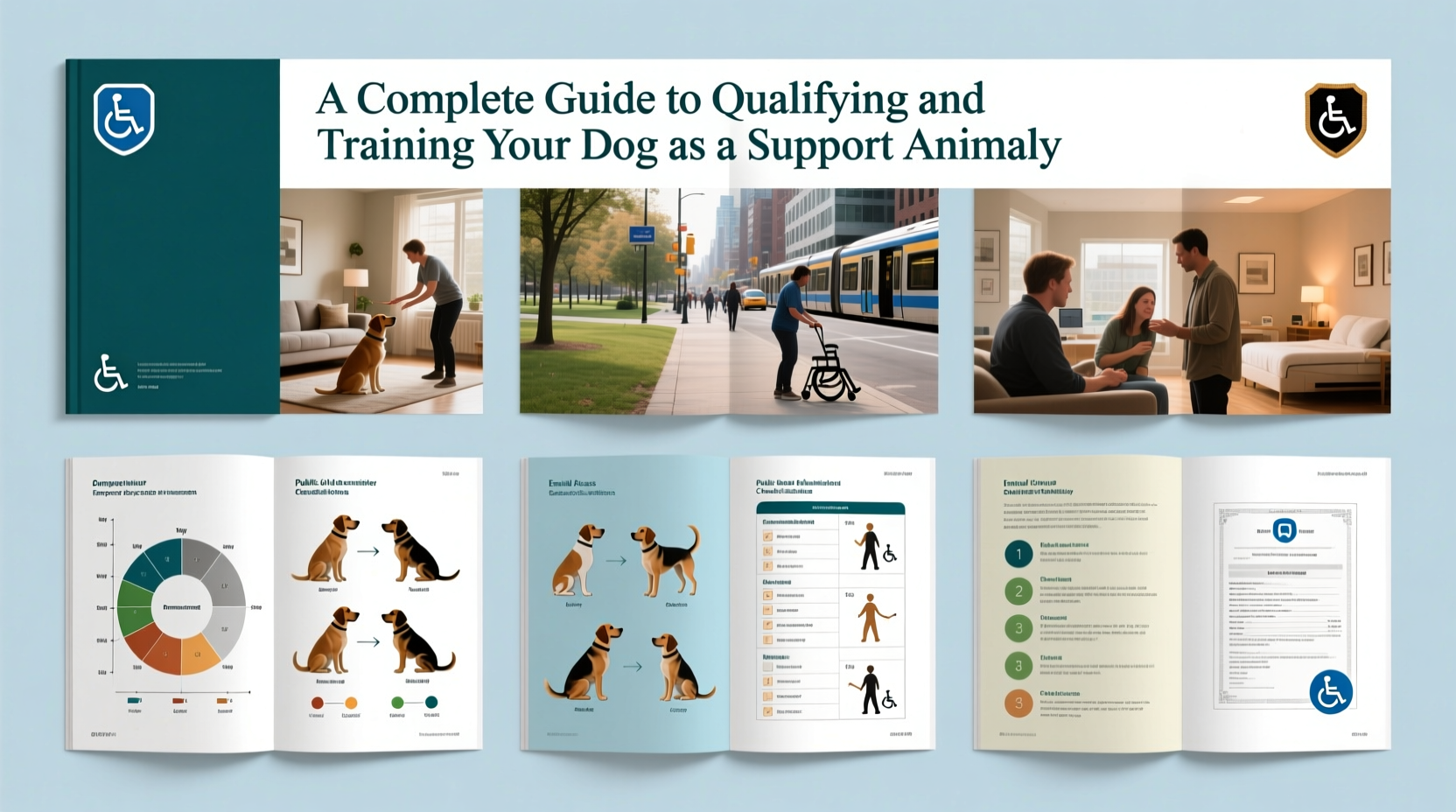 a complete guide to qualifying and training your dog as a support animal