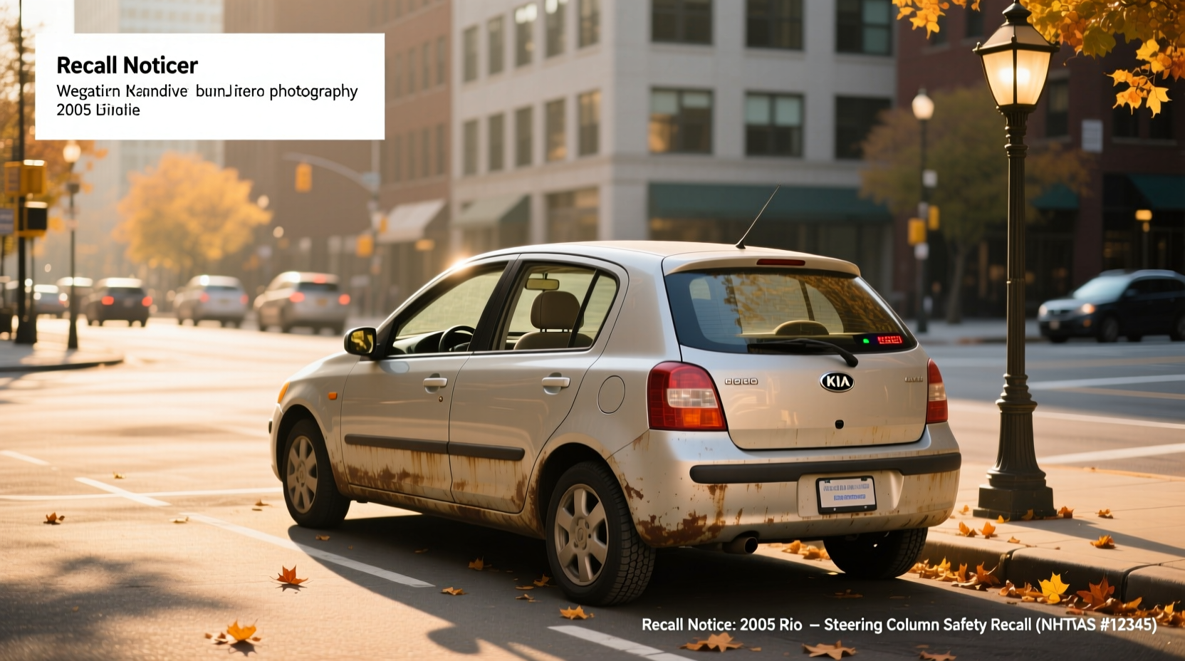 2005 kia rio recall safety guide