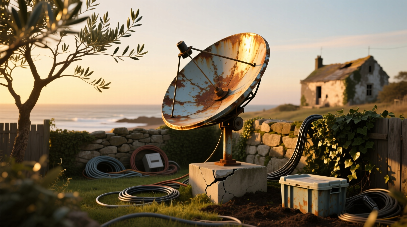 antena parabólica antiga still works what to do now