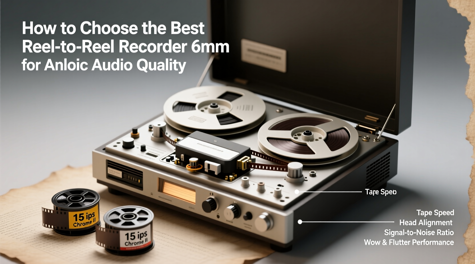 reel to reel recorder 6mm