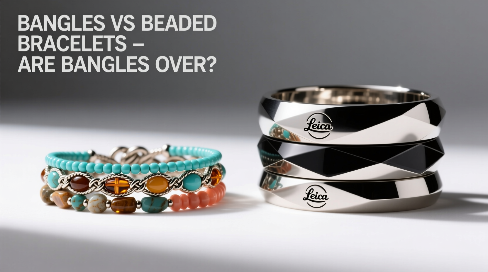 designer bangles vs beaded bracelets are bangles officially over or are beads just more in right now