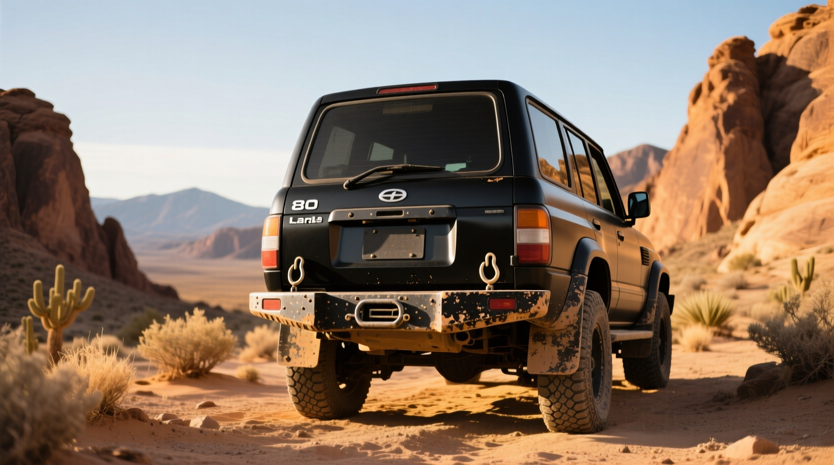 80 series land cruiser rear bumper guide