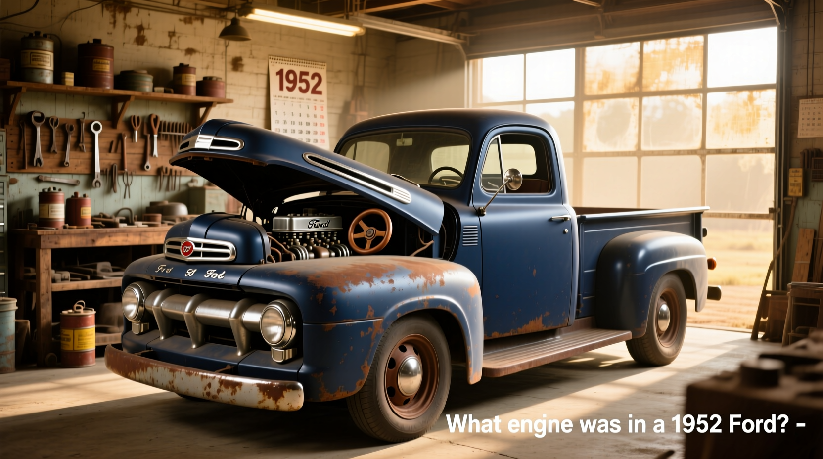 1952 Ford F100 Pickup Truck: What Engine Was in It? A Buyer’s Guide