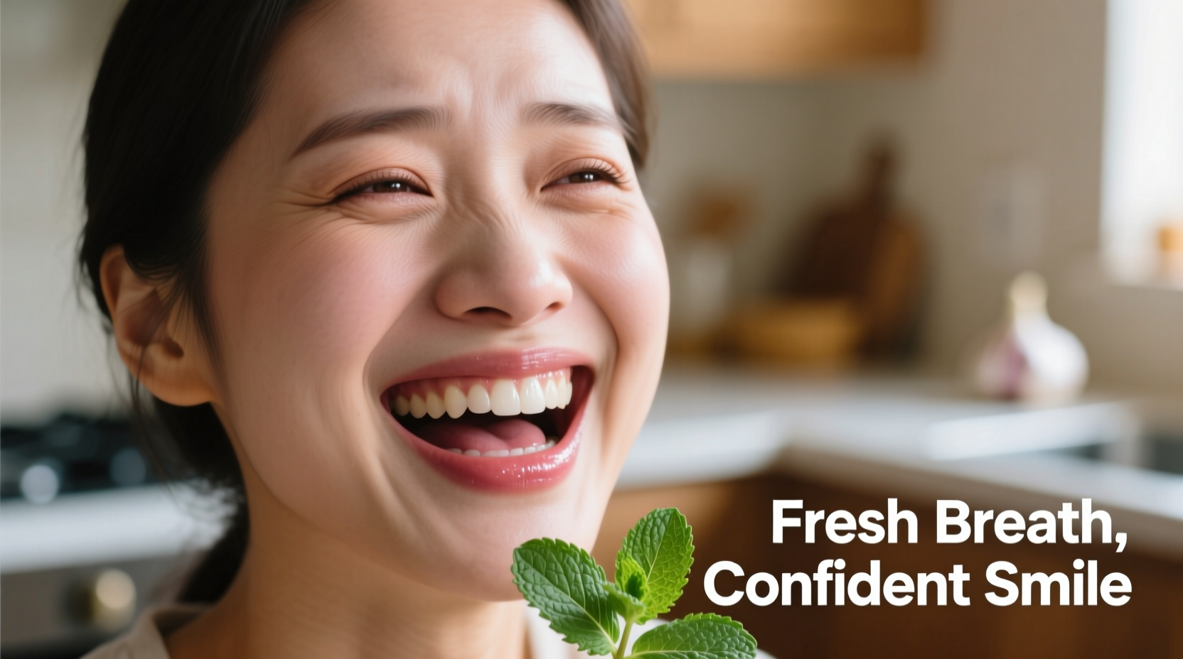 remove garlic breath