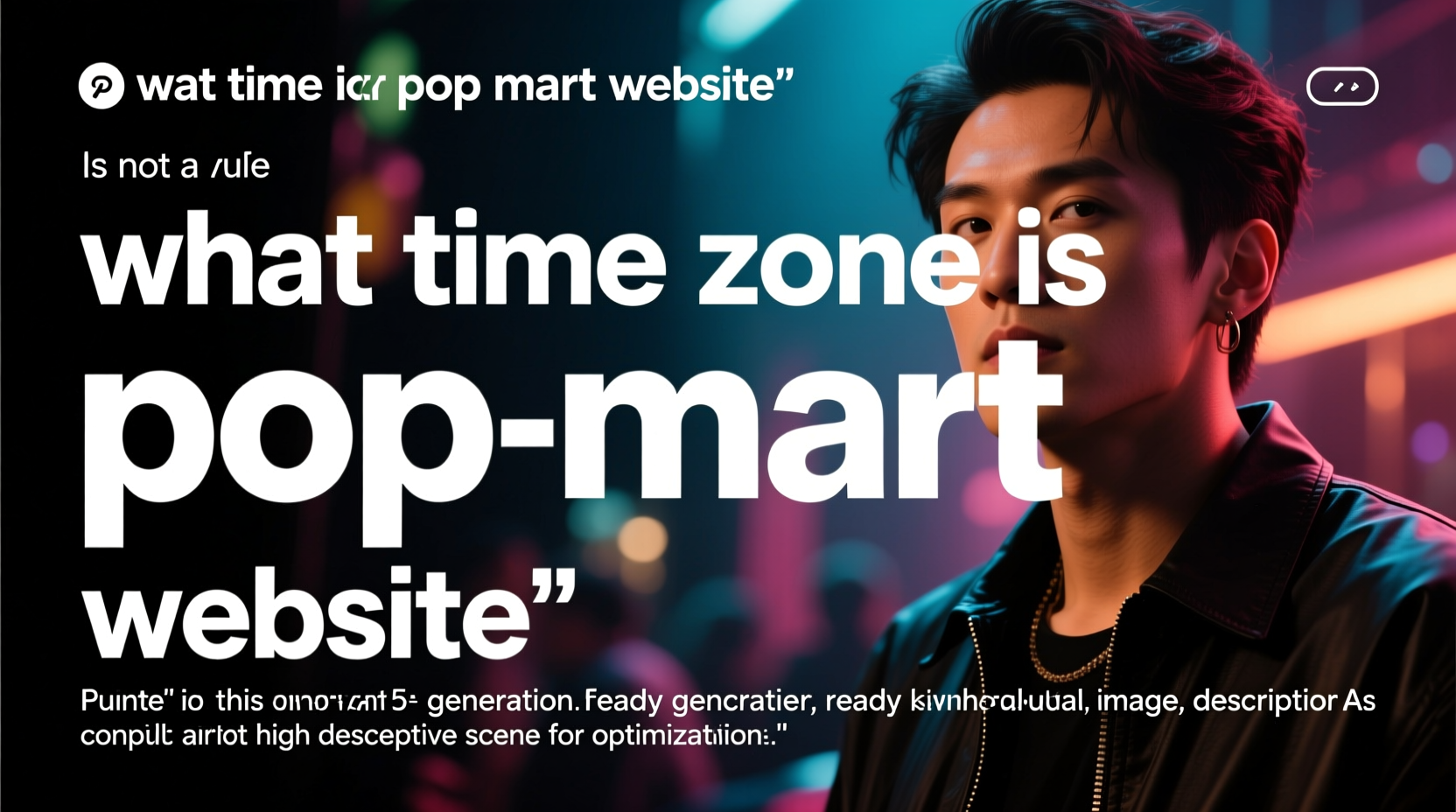 what time zone is pop mart website