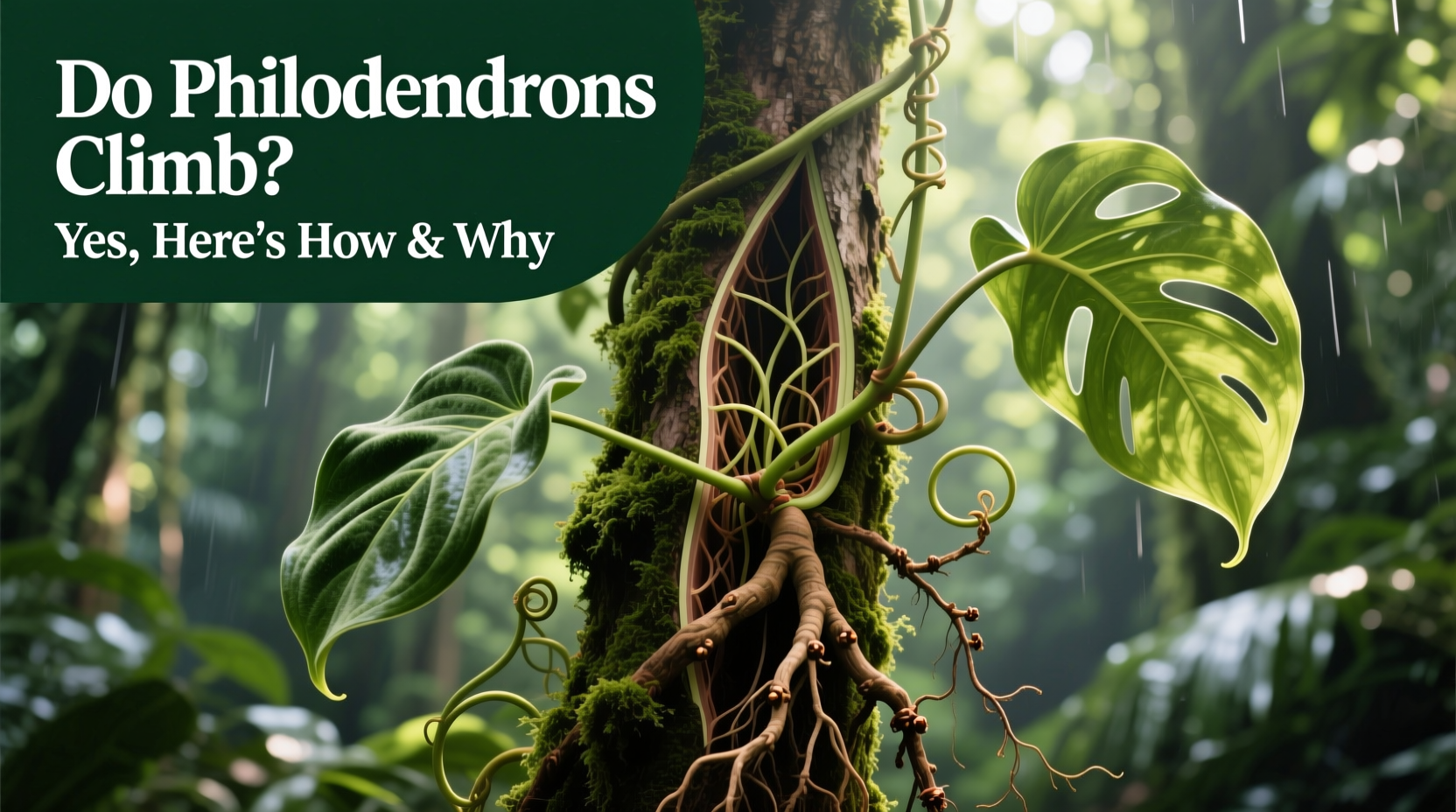 do philodendrons climb