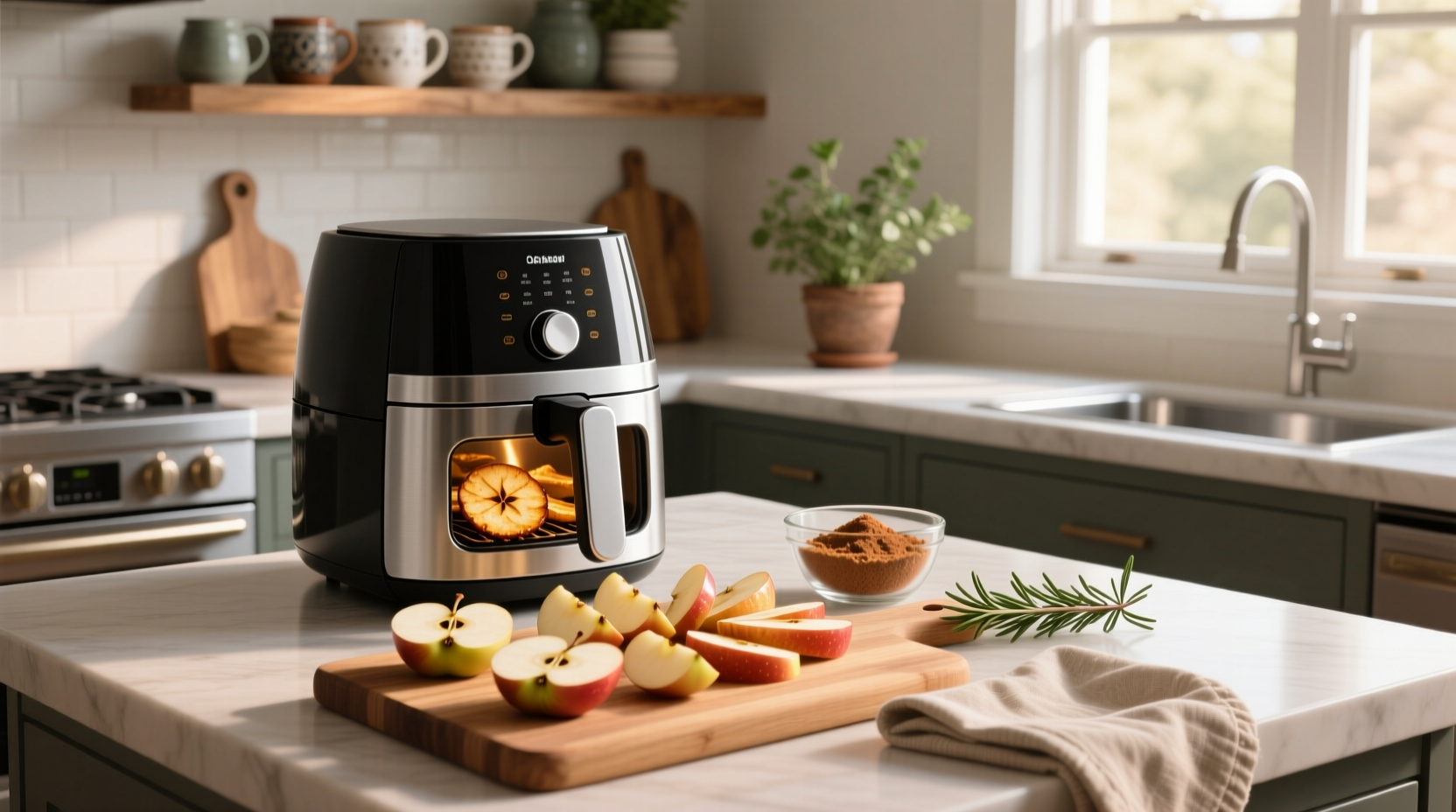 air fryer apple slices guide