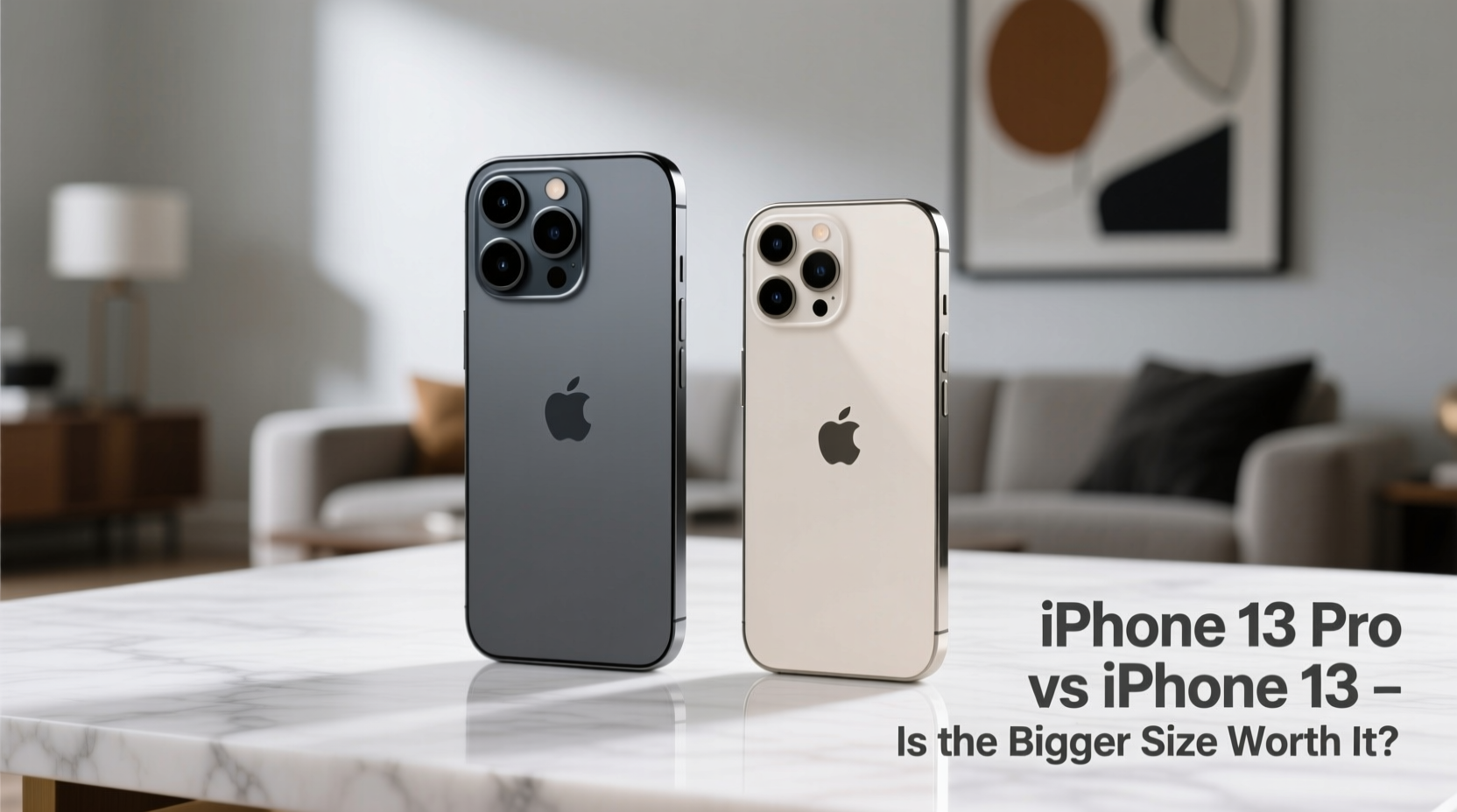 iphone 13 pro vs iphone 13 is the bigger size actually worth it