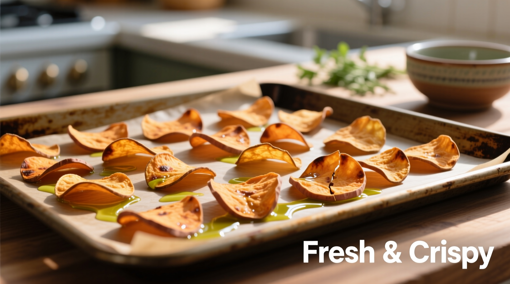 Crispy Baked Sweet Potato Chips Recipe: Foolproof Homemade Guide