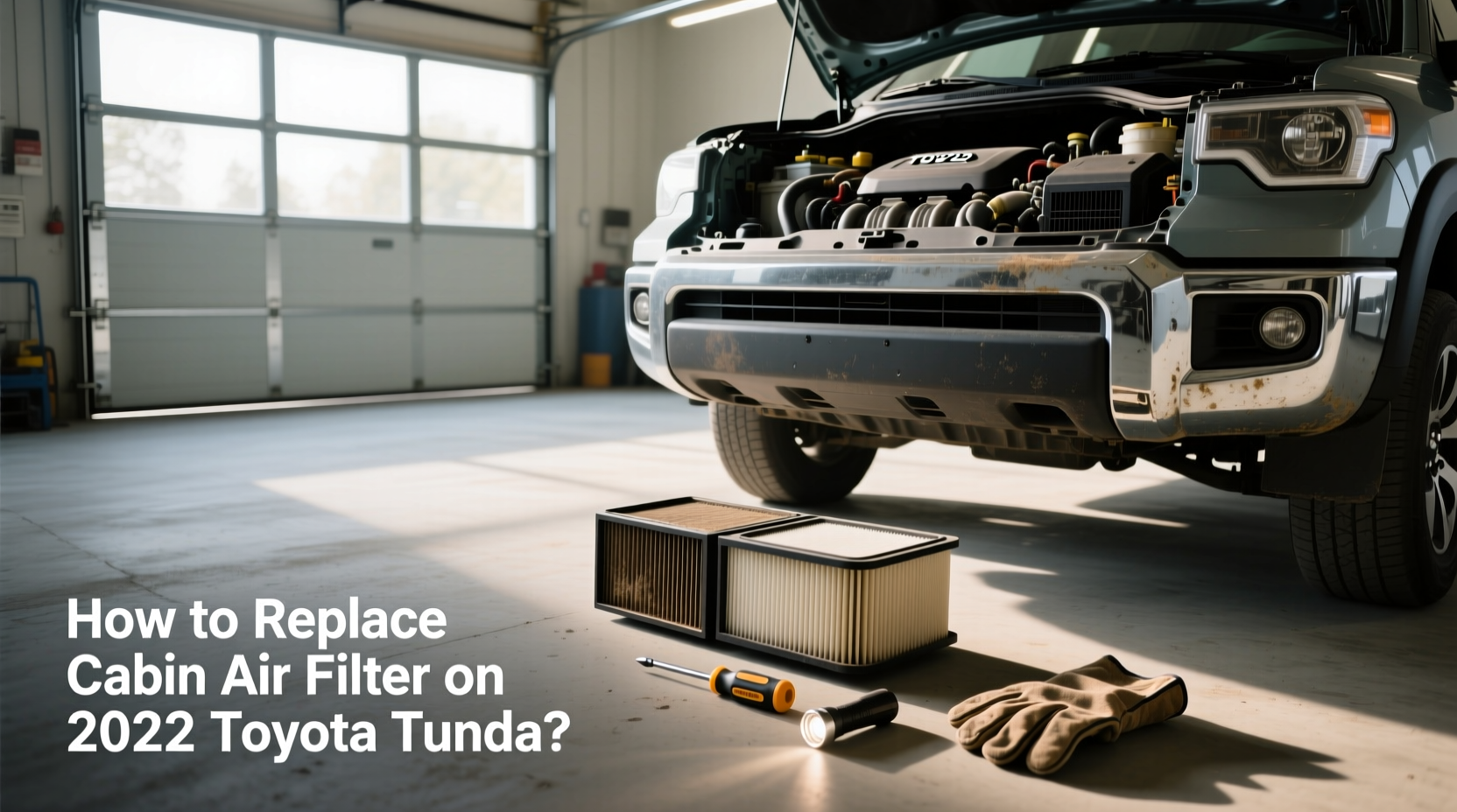 How to Replace Cabin Air Filter on 2022 Toyota Tundra