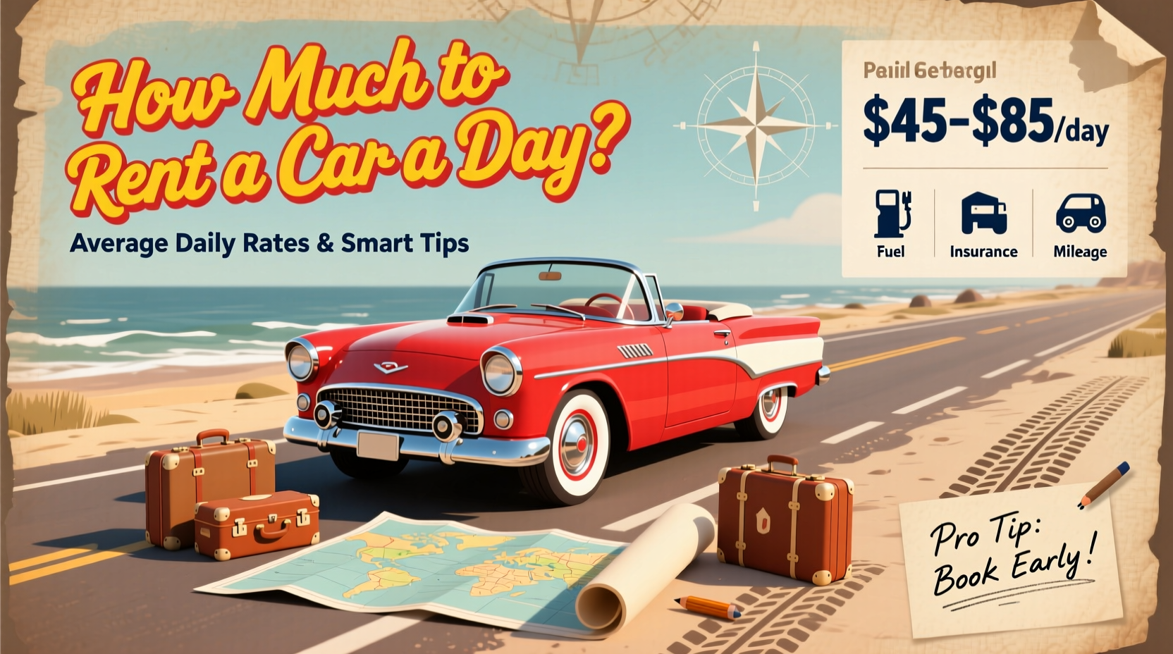 how much to rent a car a day
