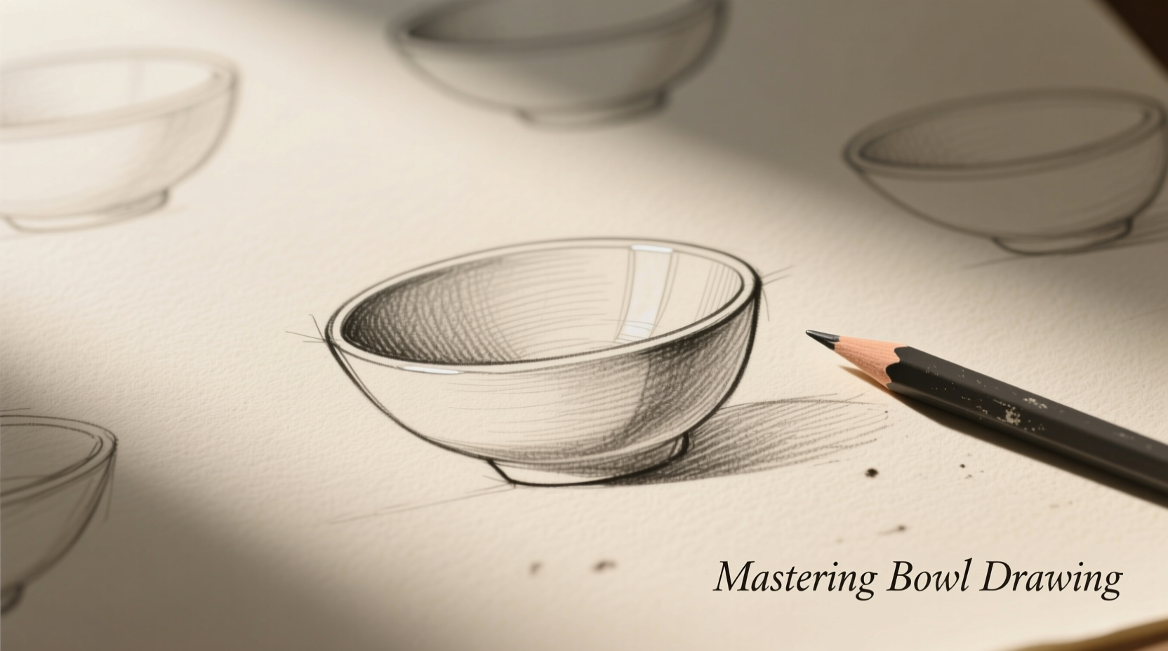 mastering bowl drawing simple techniques to create realistic and stylish bowls