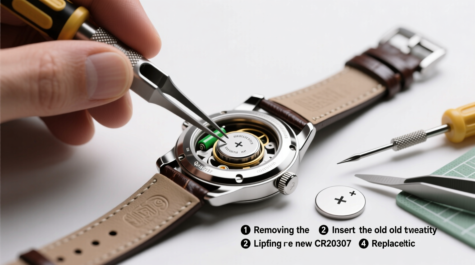 step by step guide to safely replacing the battery in your quartz watch 5