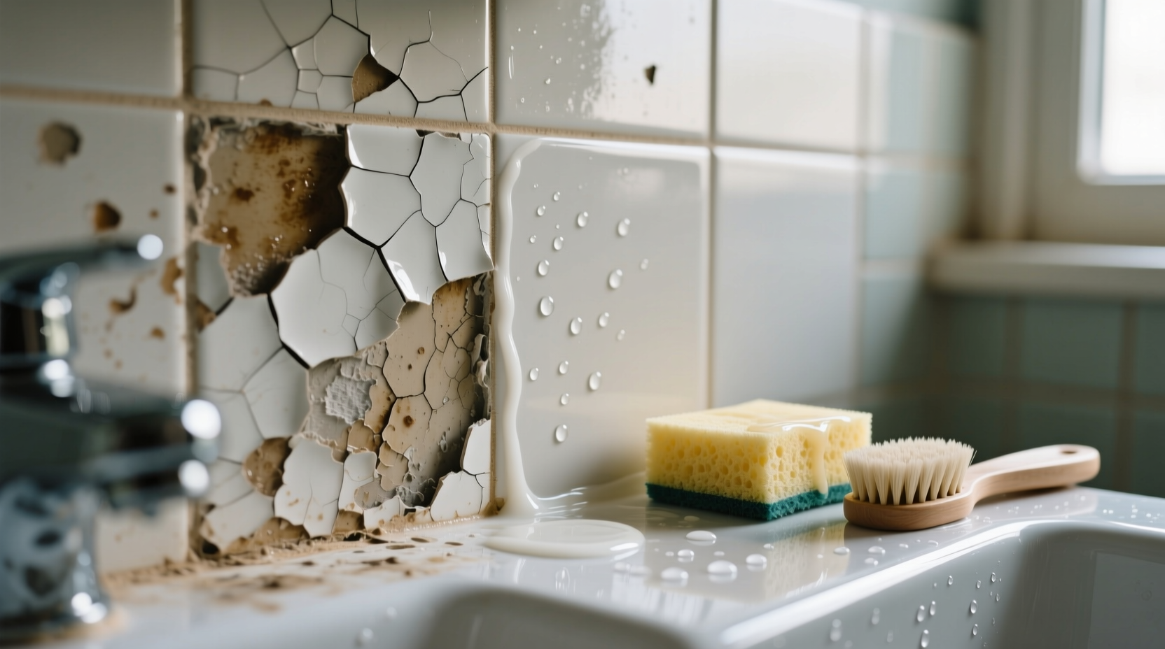 how to remove paint from tile