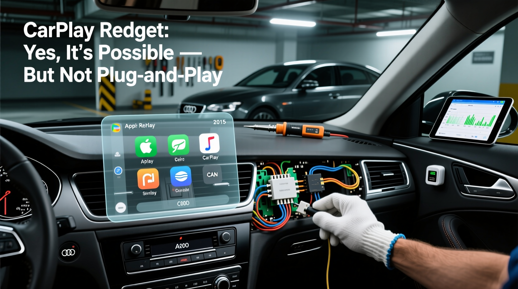 a7 2015 carplay retrofit