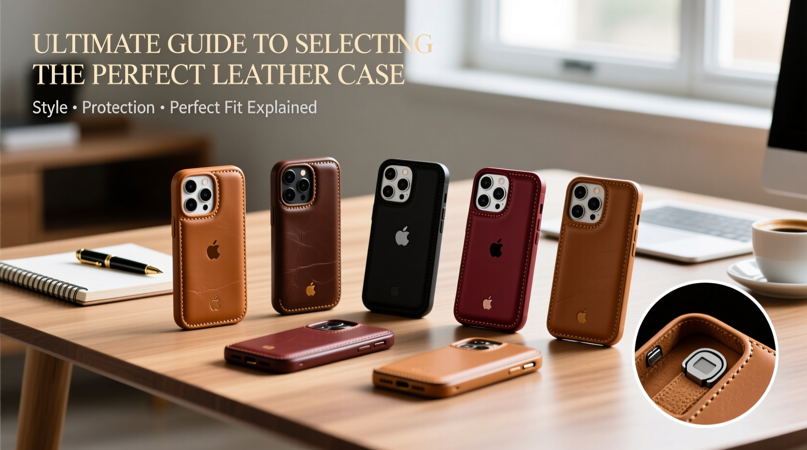 ultimate guide to selecting the perfect leather case for your iphone style protection and fit explained