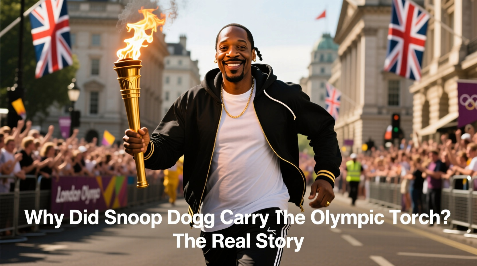 why did snoop dogg carry the olympic torch the real story