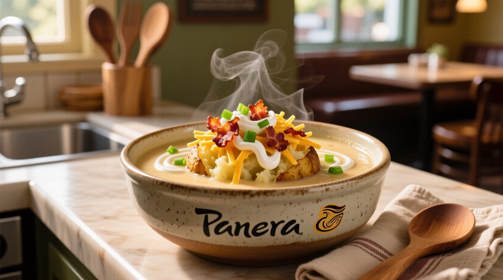 Panera Bread Loaded Baked Potato Soup Facts & Nutrition