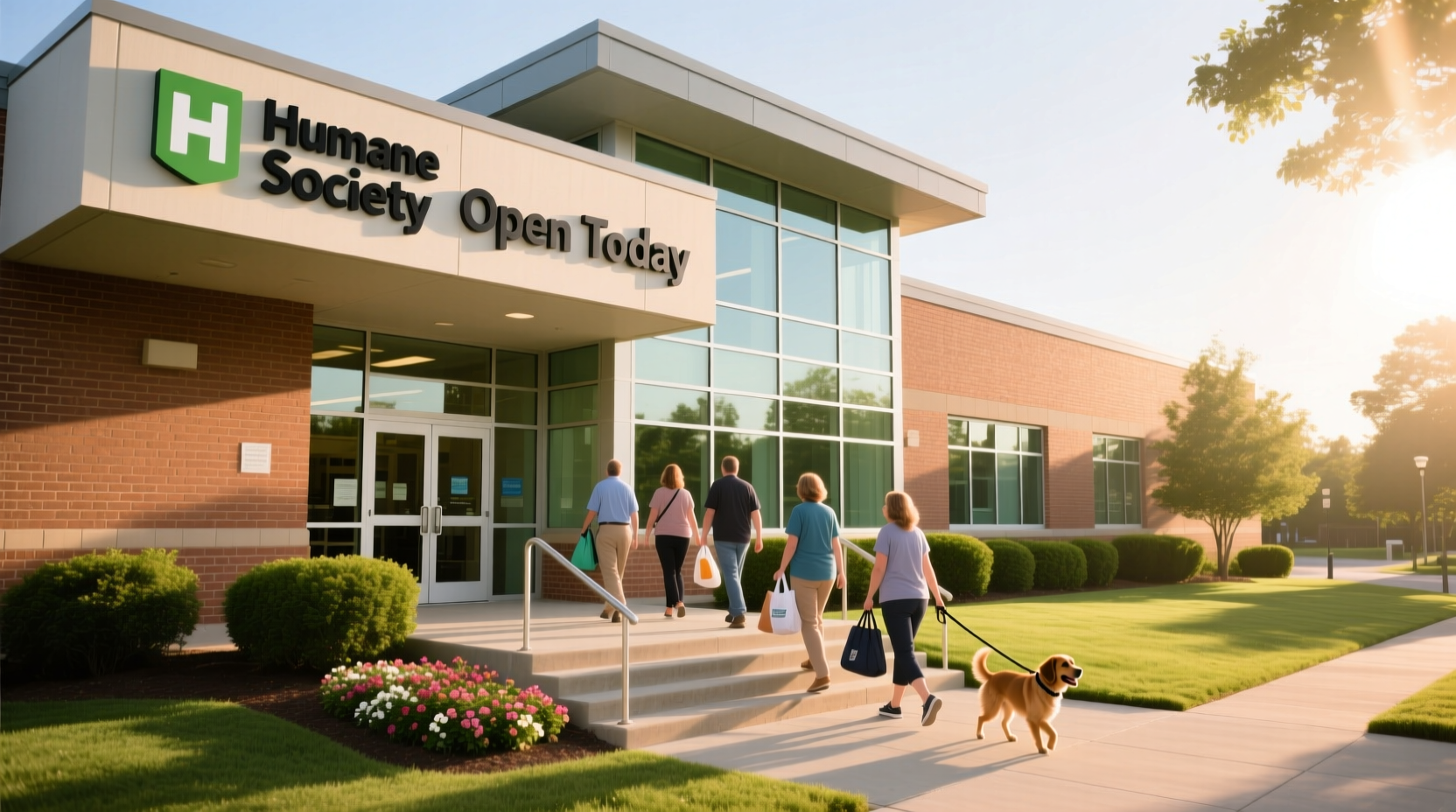 is the humane society open on sunday