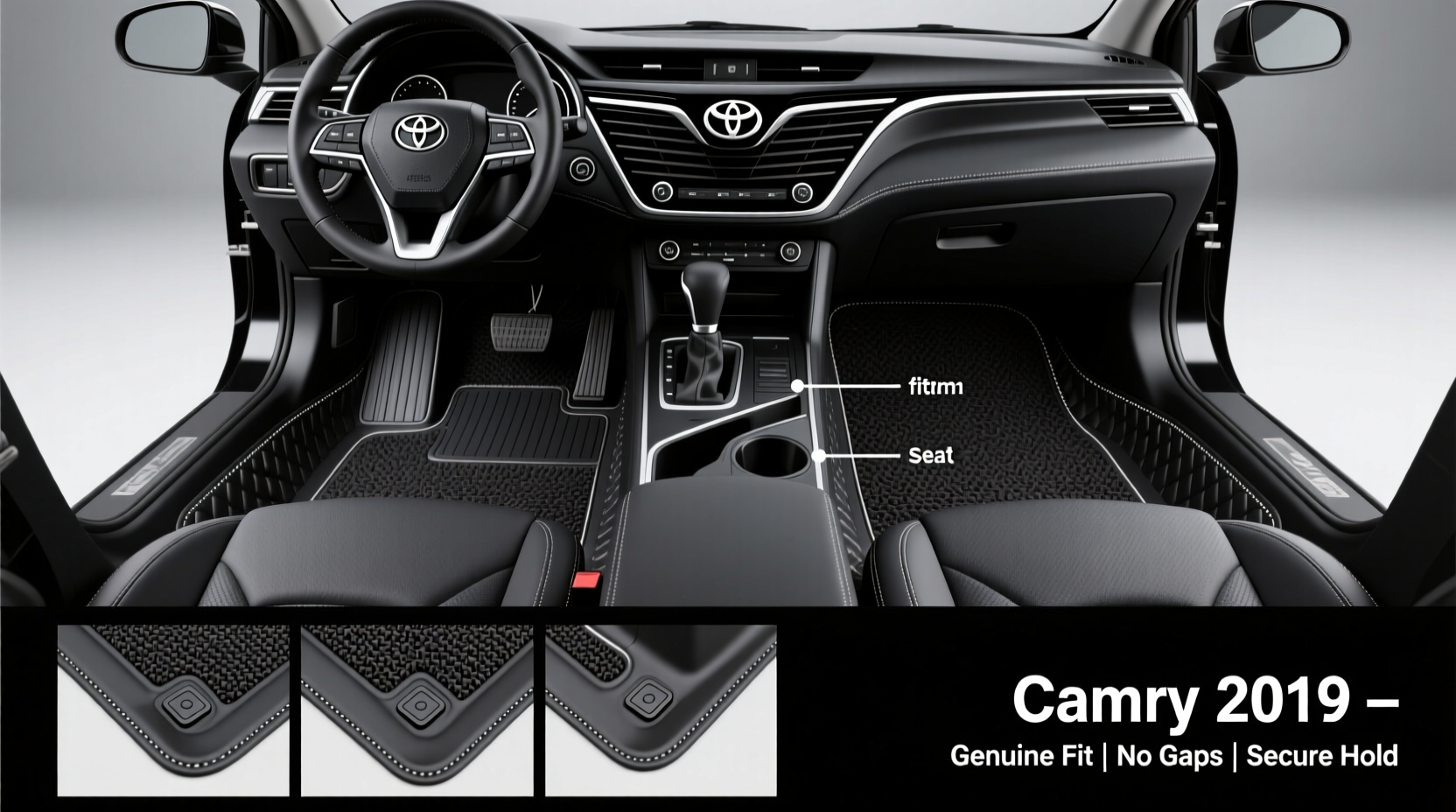 camry 2019 mat installation