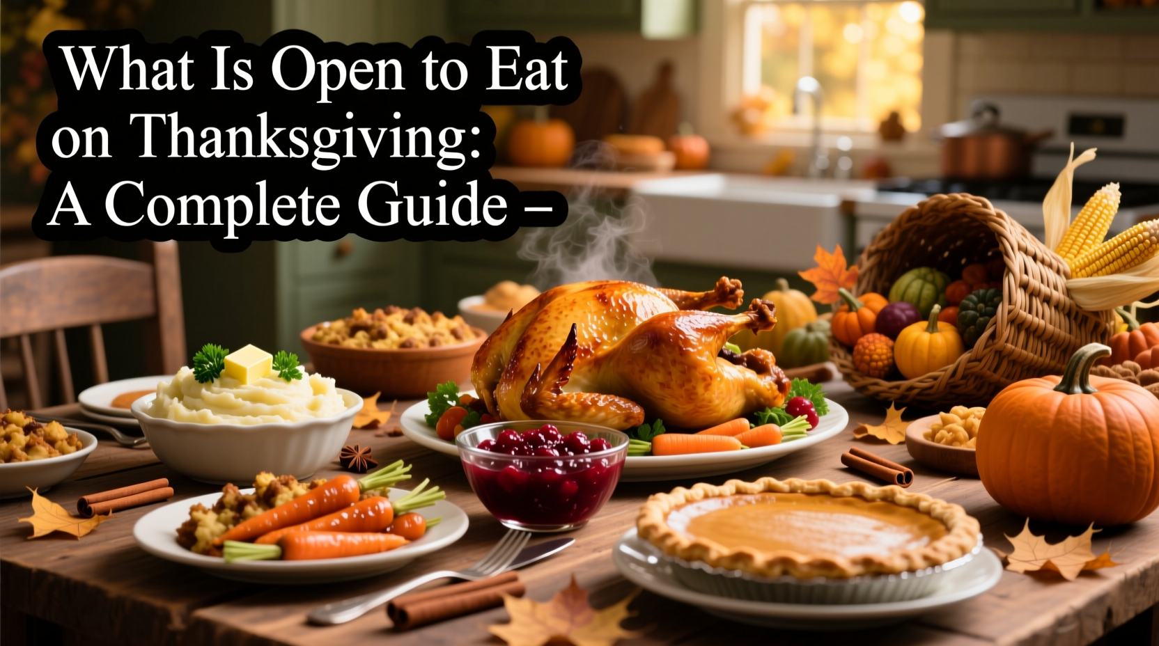 what is open to eat on thanksgiving