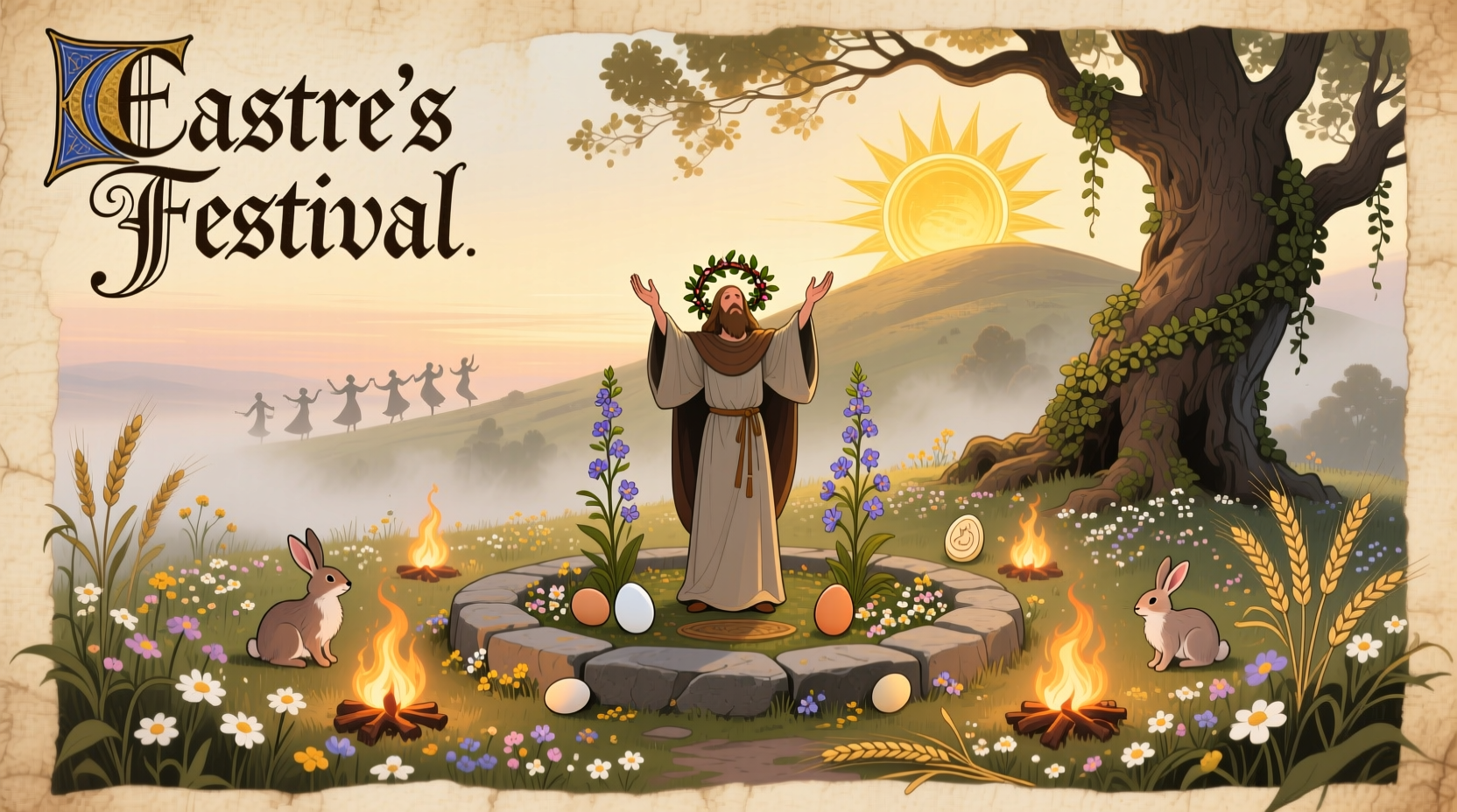 what is the pagan easter called