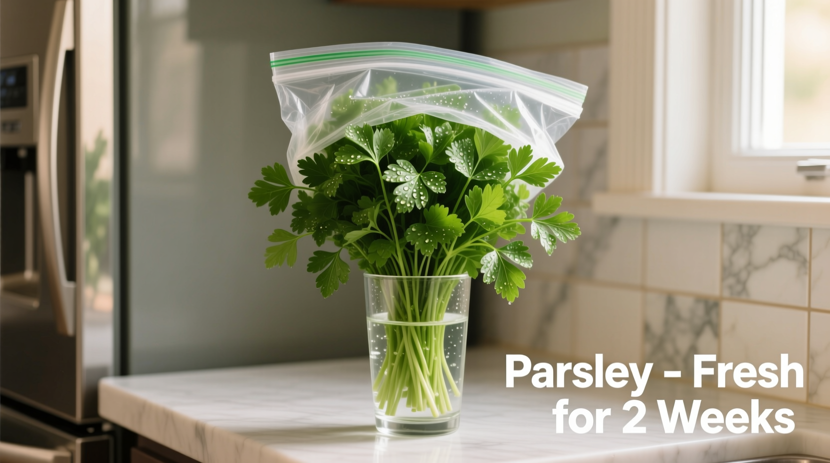 How to Keep Parsley Fresh in the Fridge