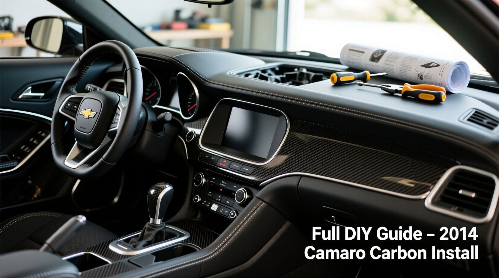 2014 Camaro Dashboard Carbon Install: Full DIY Guide