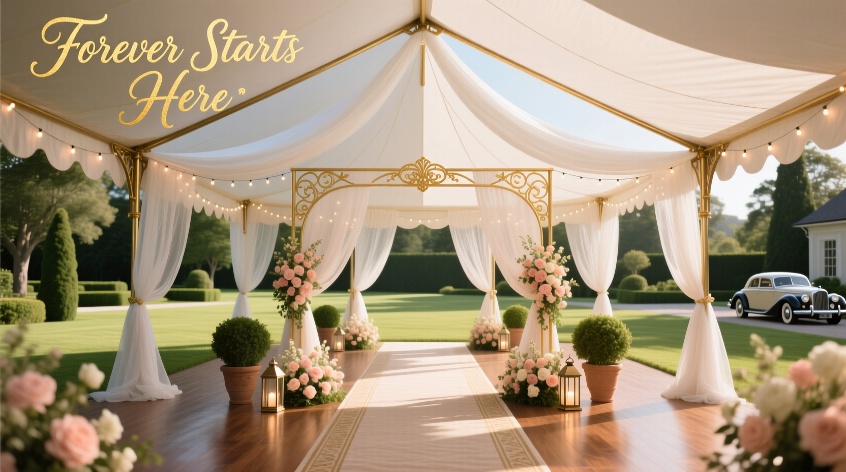 how much does a wedding tent cost