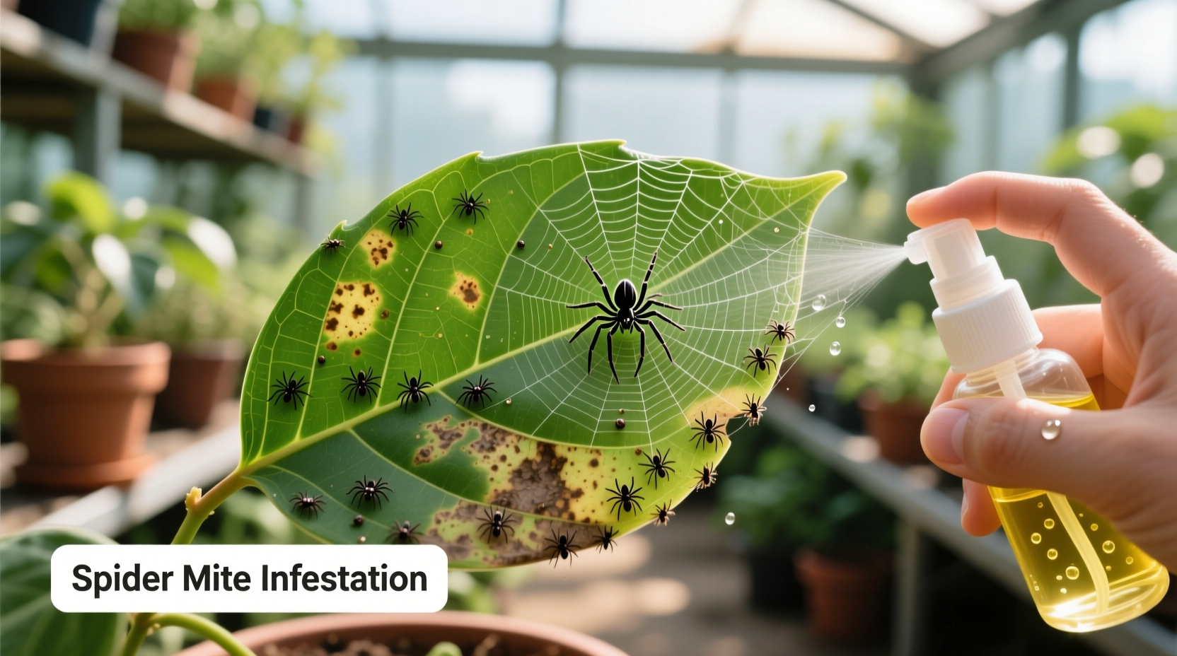 how to get rid of spider mites in plants