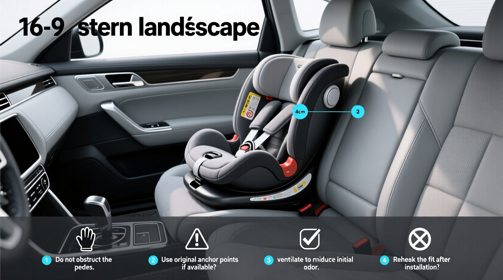 How to Choose Child Car Seat 40cm Wide: Buying Guide