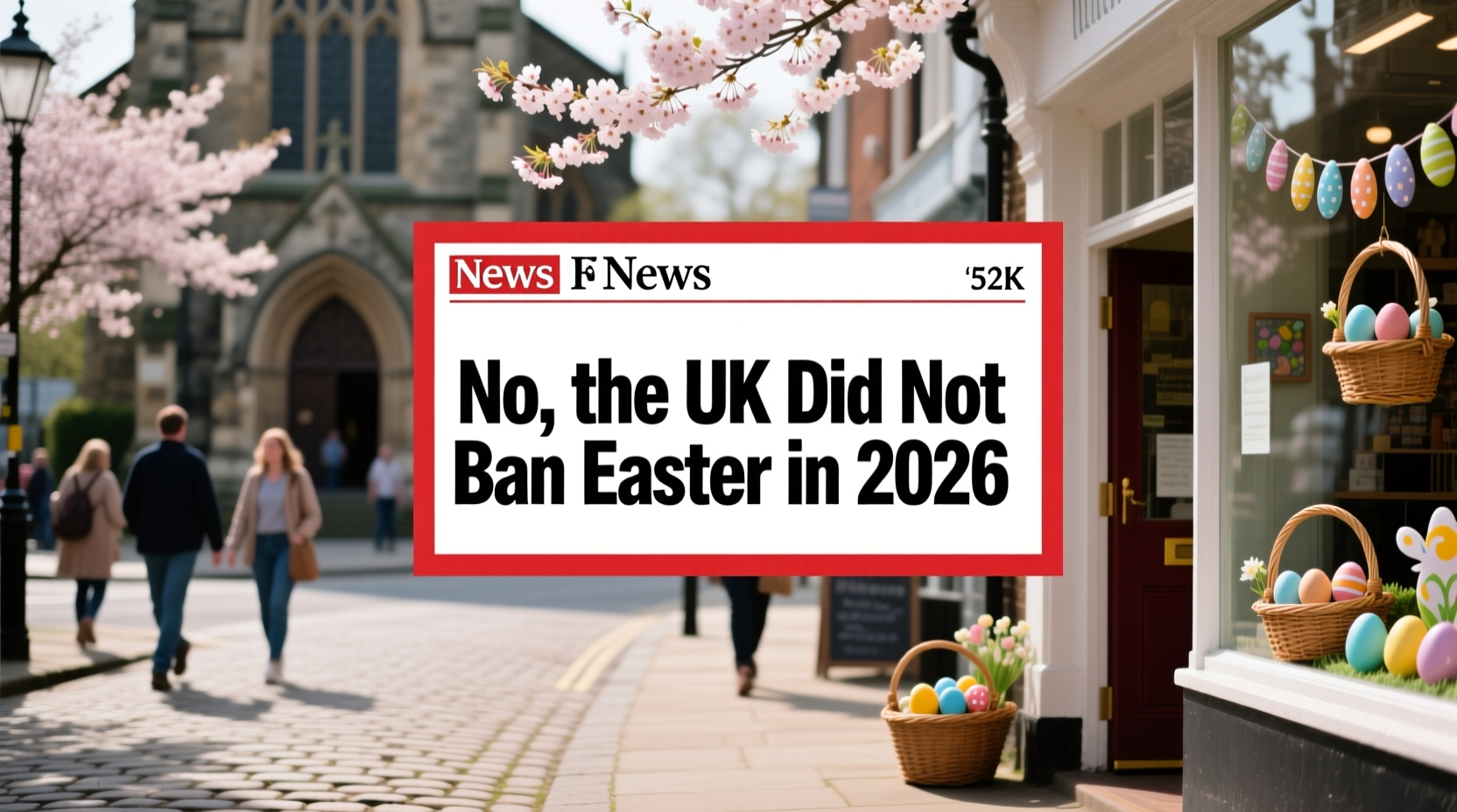 did the uk ban easter
