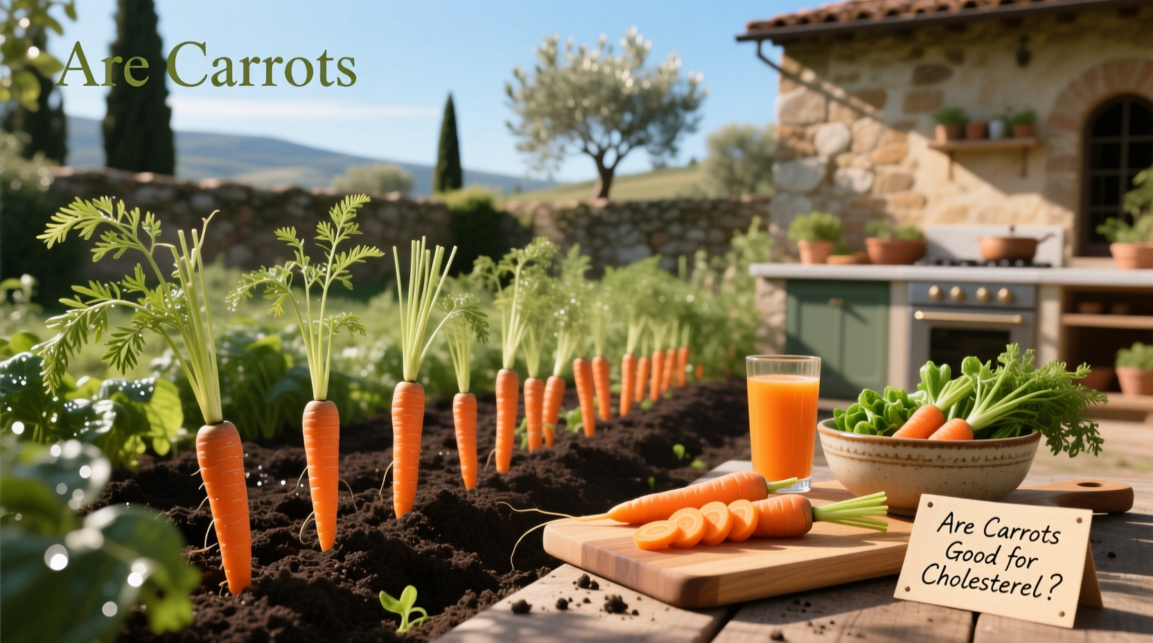are carrots good for cholesterol
