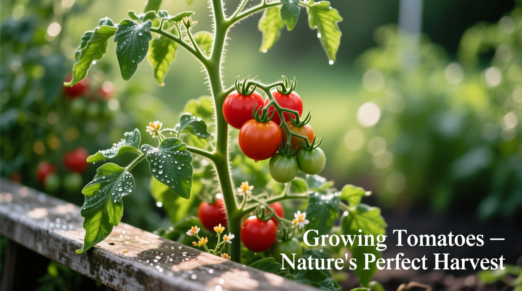 growing tomato plants