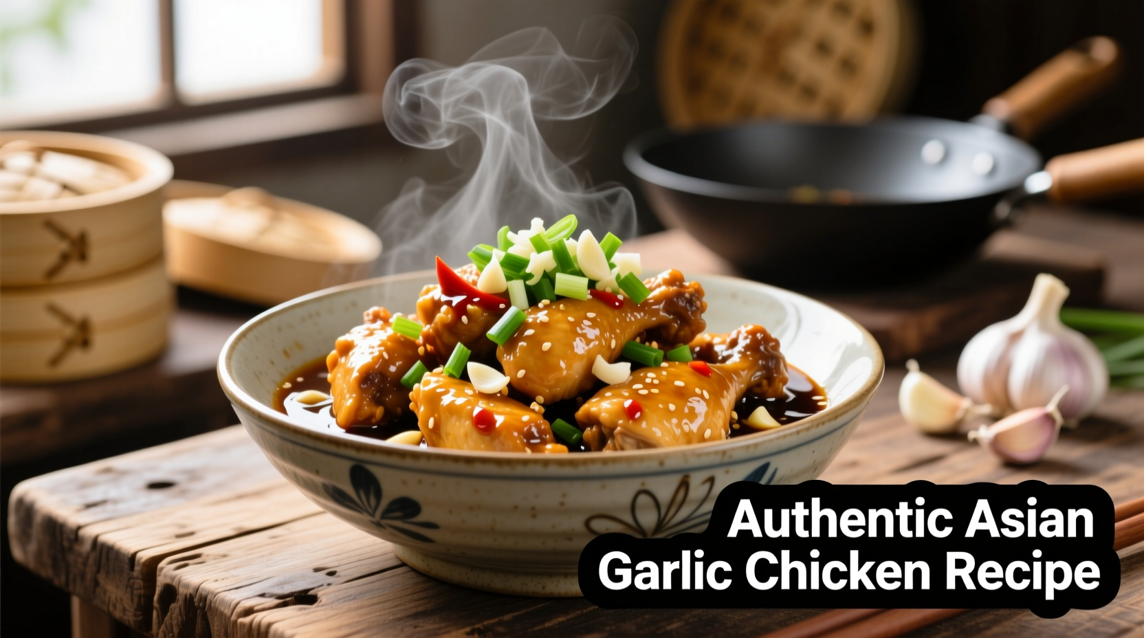 Perfect Asian Garlic Chicken Recipe in 28 Minutes