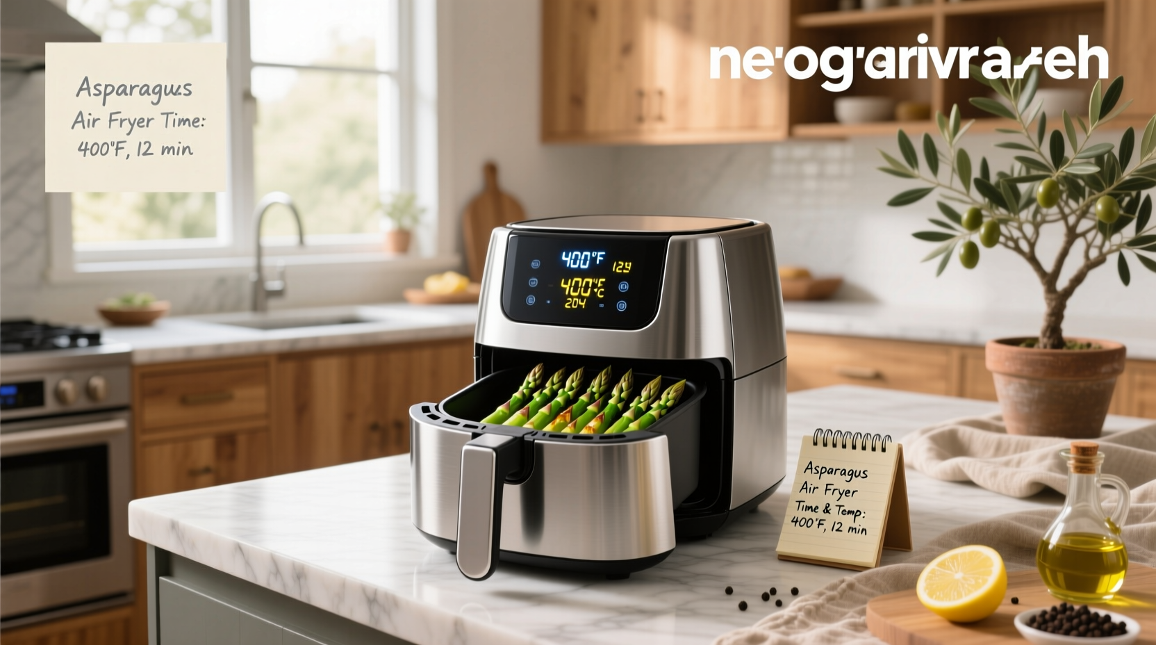air fryer asparagus time and temp guide
