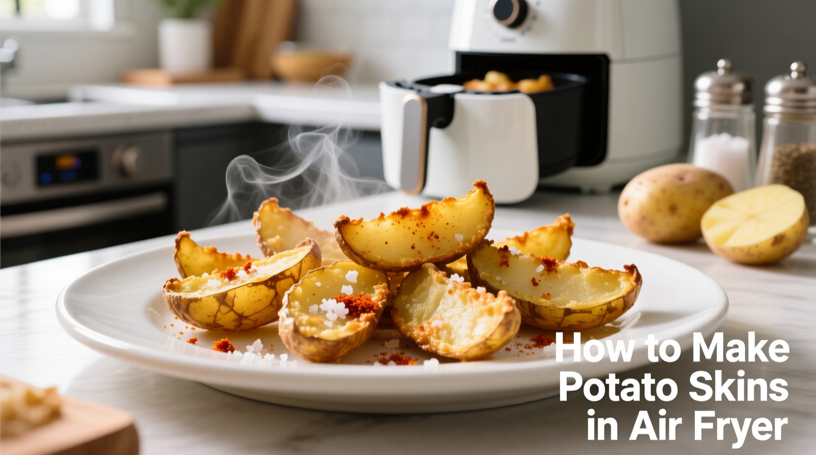 Perfect Air Fryer Potato Skins: Crispy Recipe in 40 Minutes