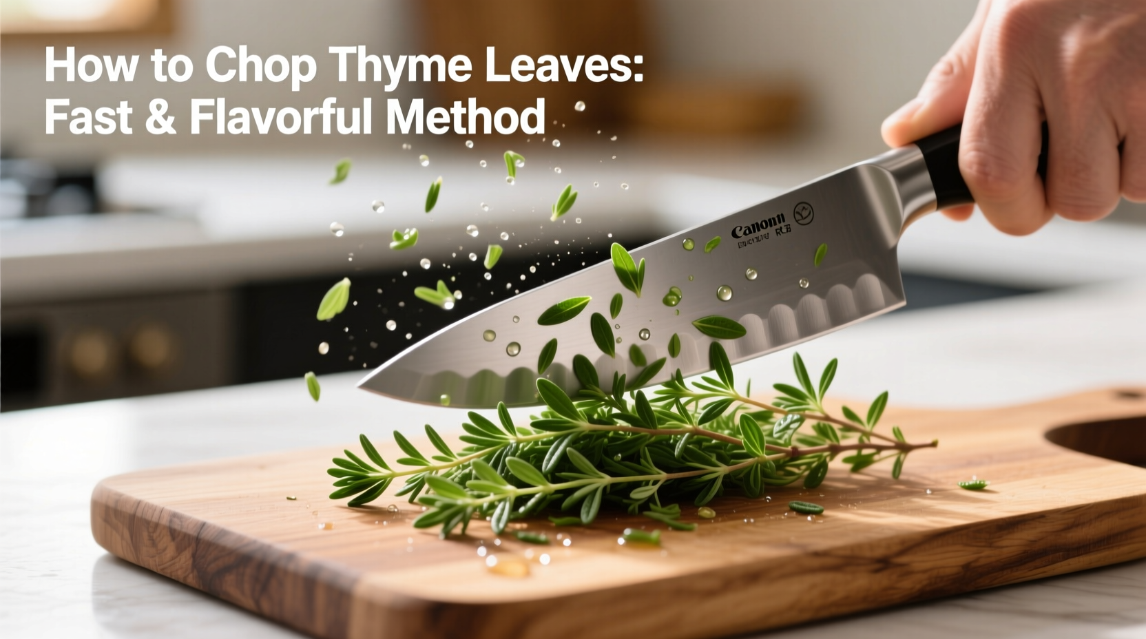 How to Chop Thyme Leaves: Fast & Flavorful Method