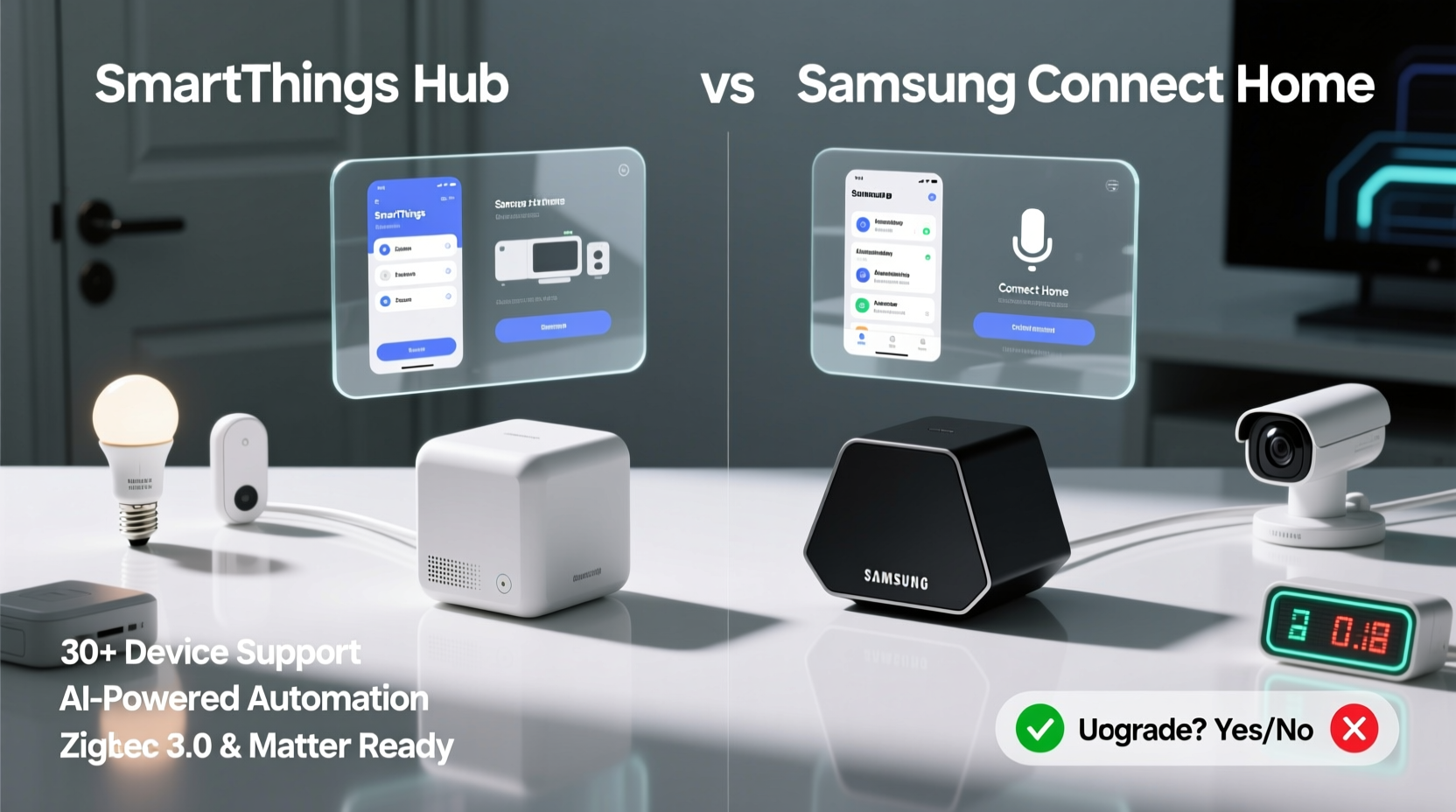 smartthings hub vs samsung connect home is it worth the upgrade or should you stick with what you have
