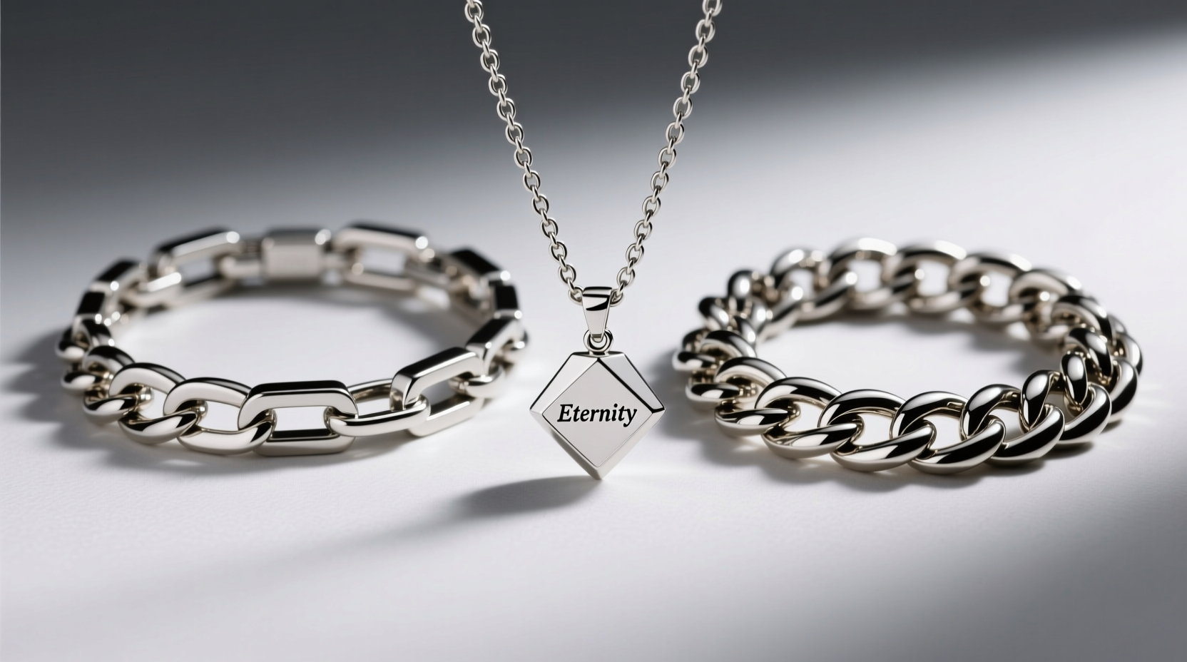 curb chain or cuban link which 15mm chain looks better with a pendant