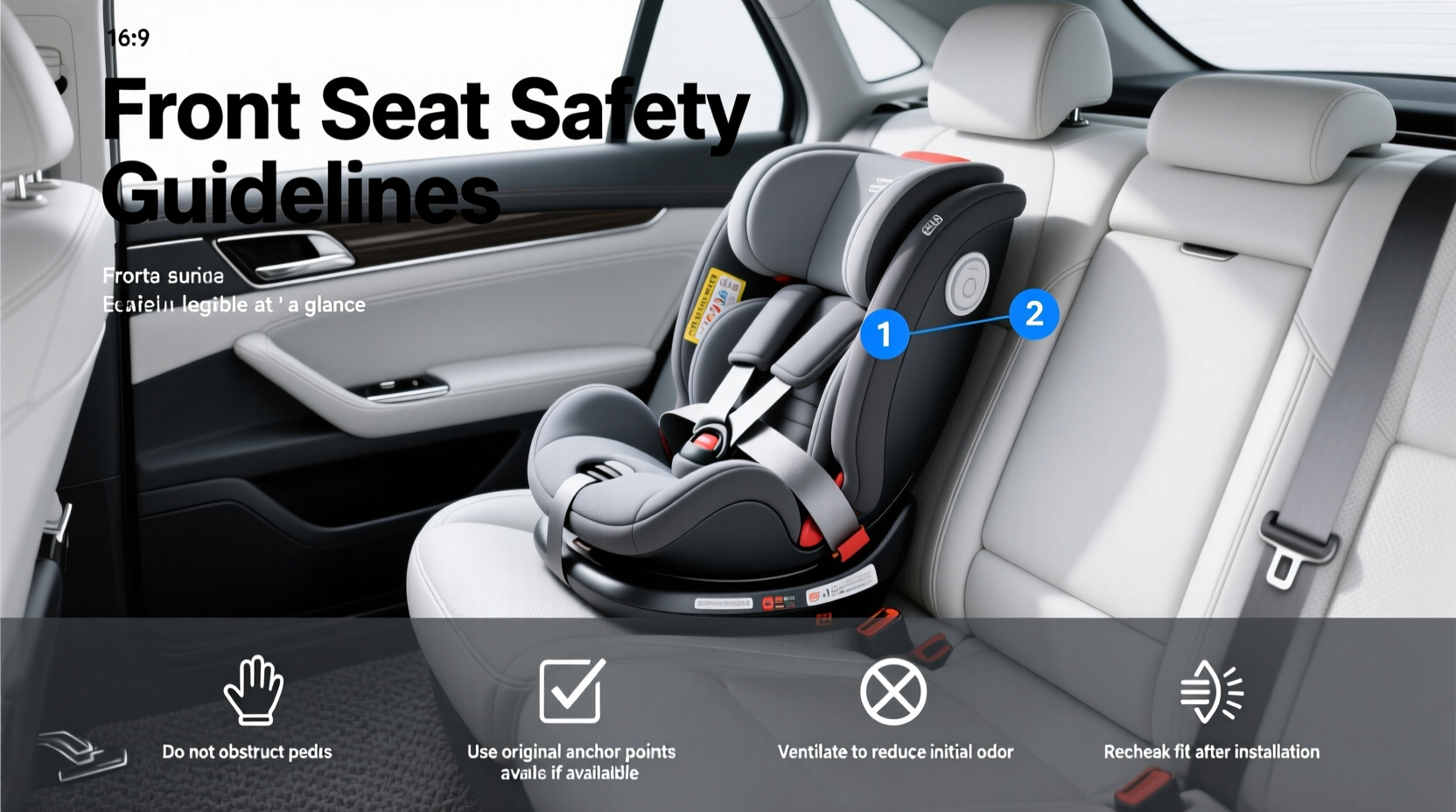 USA Are Child Car Seats Allowed in the Front: Buying Guide
