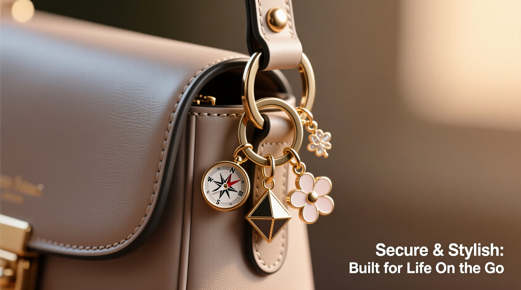 creative ways to securely attach keychain charms to your bag for style and durability
