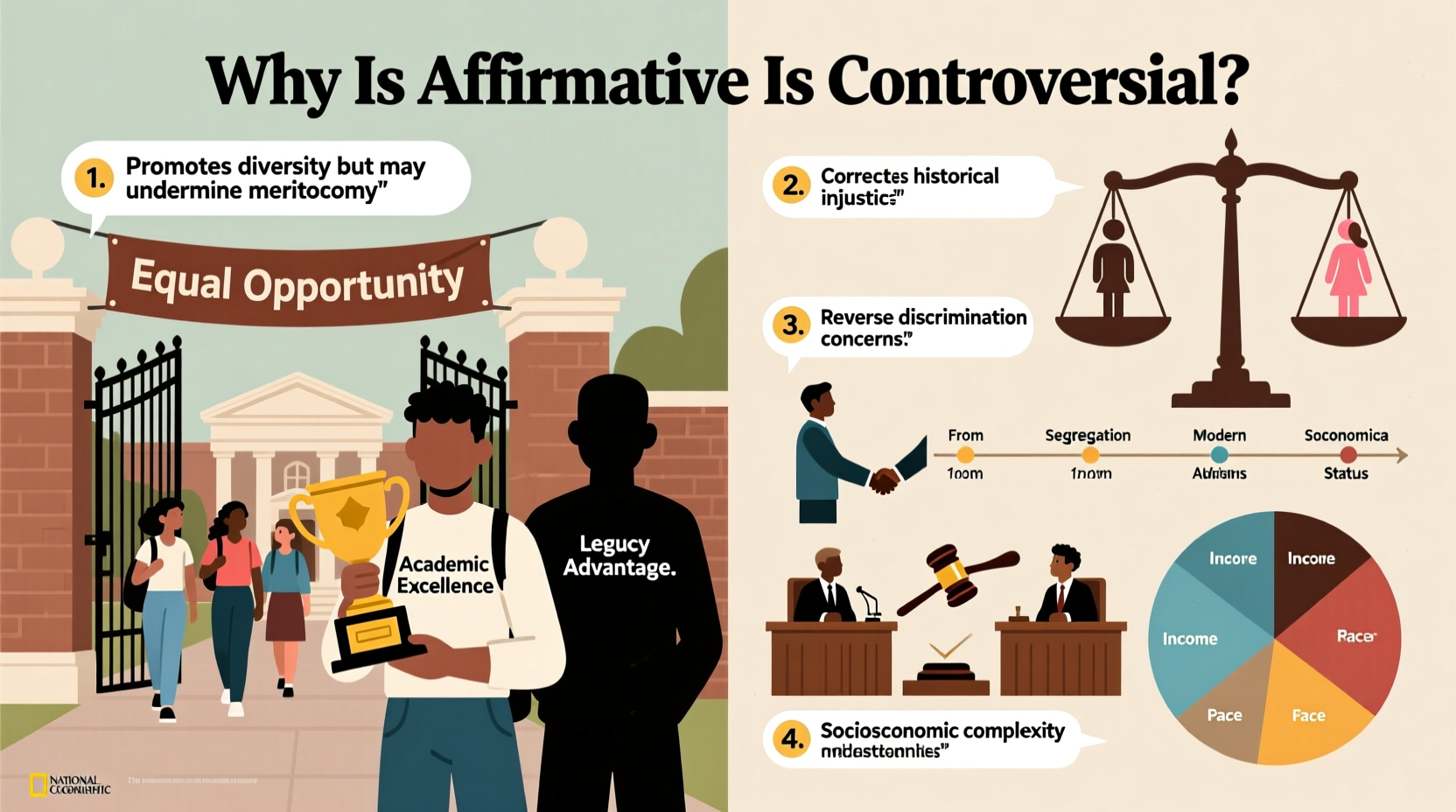 why is affirmative action so controversial key arguments
