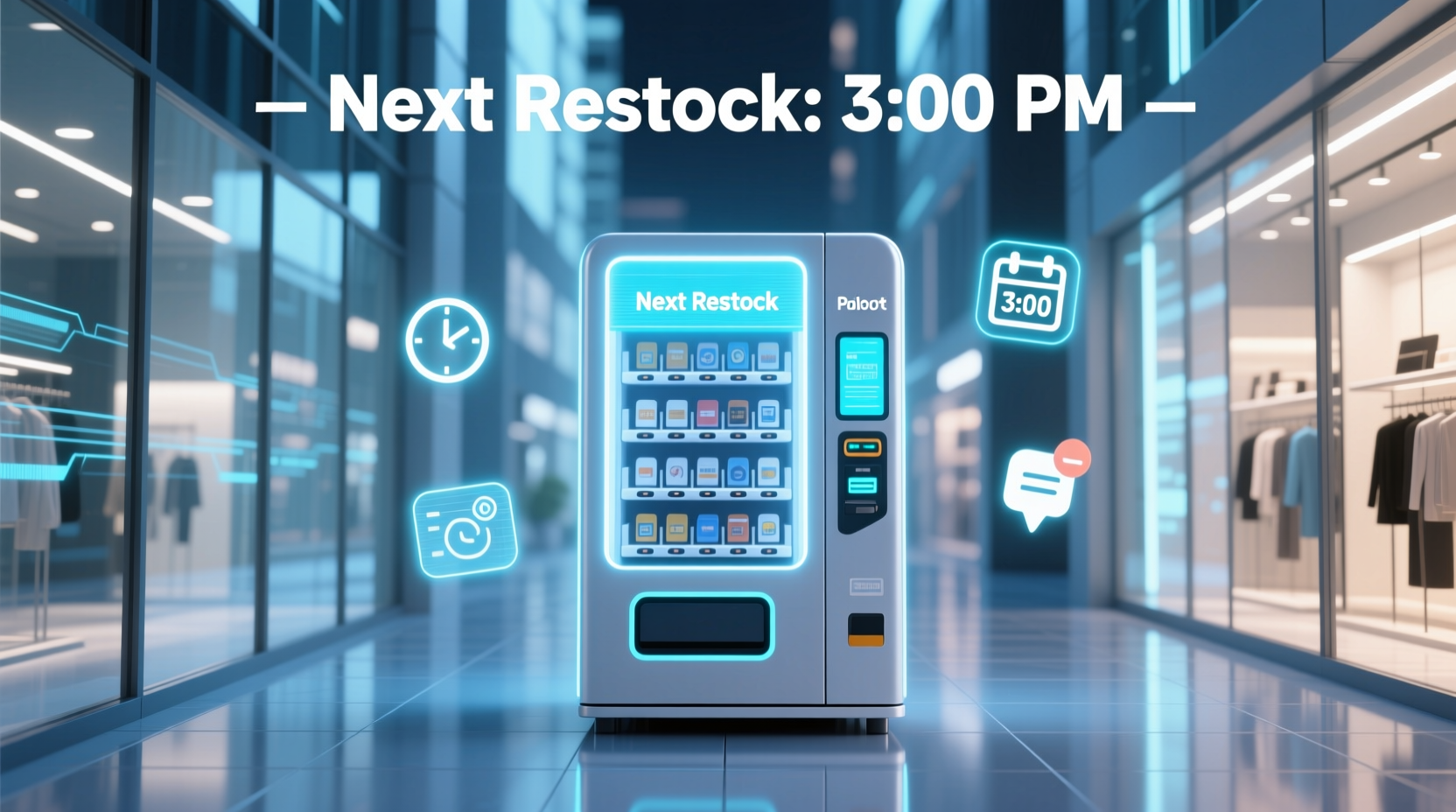 when are popmart vending machines restocked