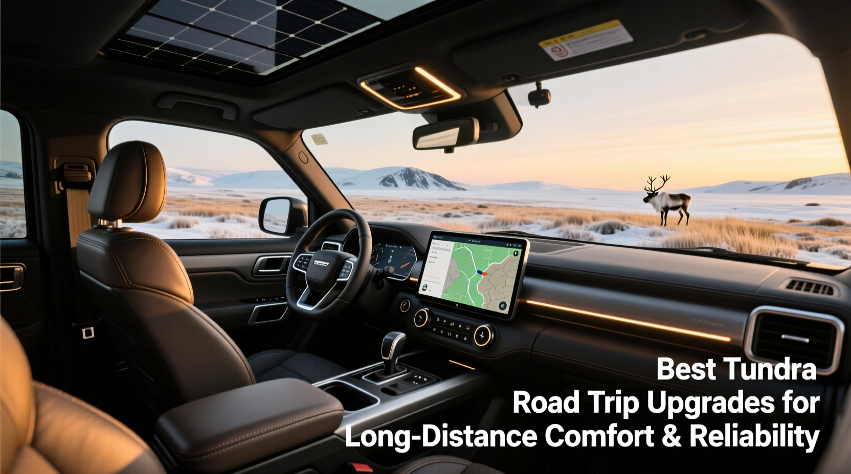 Best Tundra Road Trip Upgrades for Long-Distance Comfort & Reliability
