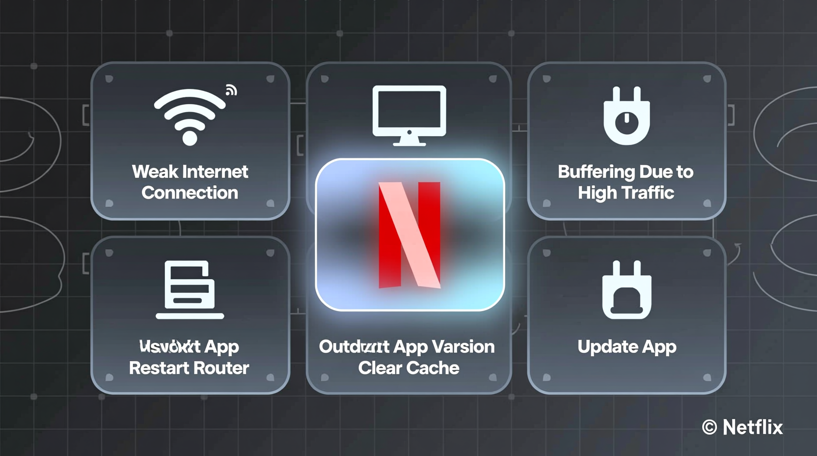 netflix glitching common causes how to fix it